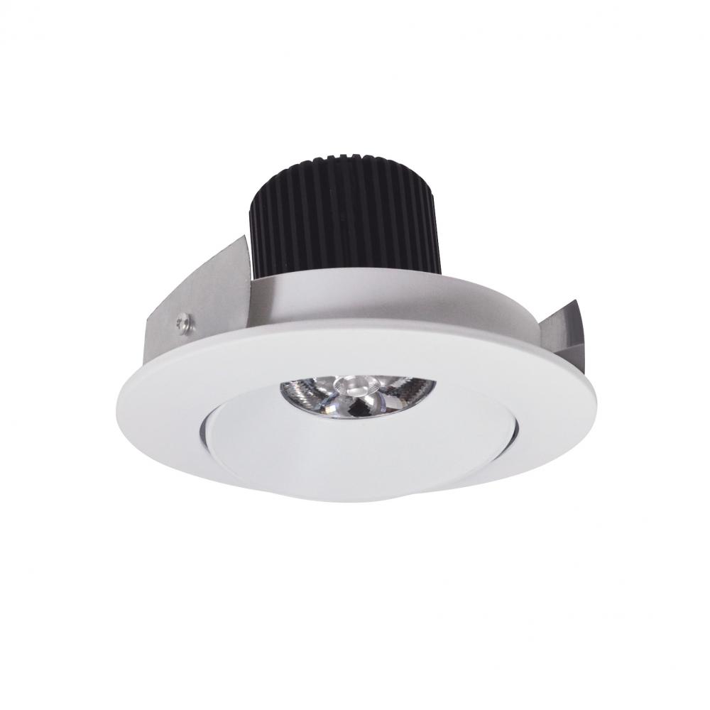 4" Iolite LED Round Adjustable Cone Reflector, 10-Degree Optic, 900lm / 12W, 3500K, Matte Powder