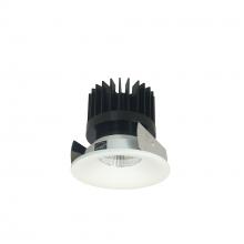 Nora NIOB-2RNB30XMPW/HL - 2" Iolite LED Round Bullnose, 1500lm/2000lm/2500lm (varies by housing), 3000K, Matte Powder