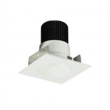 Nora NIOB-2SNDC40QMPW - 2" Iolite LED Square Reflector with Round Aperture, 10-Degree Optic, 800lm / 12W, 4000K, Matte