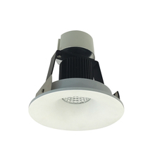 Nora NIR-4RNB30XWW/10 - 4" Iolite LED Round Bullnose Retrofit, 1000lm / 12W, 3000K, White Finish