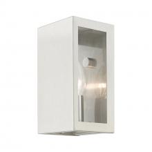 Livex Lighting 29121-91 - 1 Light Brushed Nickel Outdoor ADA Small Sconce