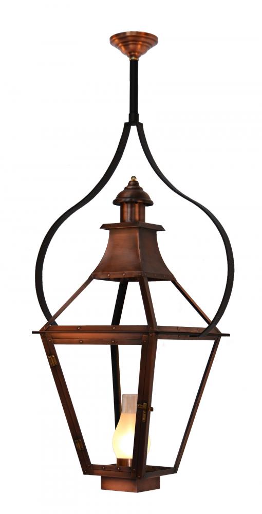 Creole 27 Electric-Hurricane Shade-Pendent Yoke