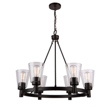 Artcraft AC10766OB - Clarence 6-Light Chandelier