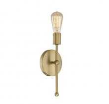 Savoy House M90005-322 - 1-Light Wall Sconce in Natural Brass