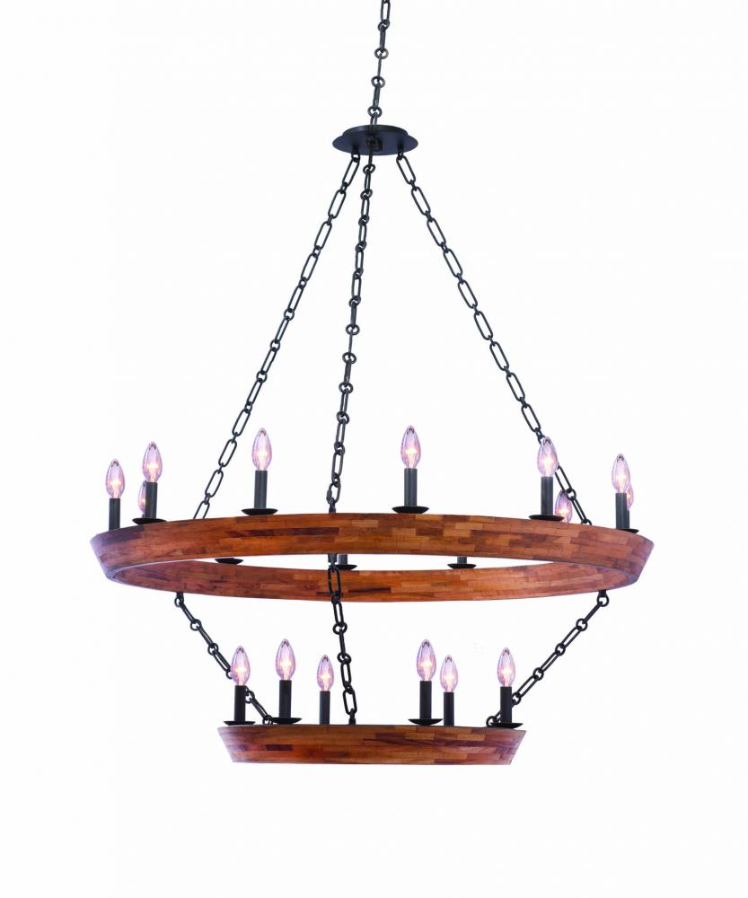 Lansdale (12+6) Light 2 Tier Chandelier