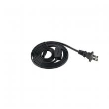 WAC US HR-PC6-BK - 120V Undercabinet Puck Light Power Cord