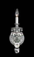 Schonbek 1870 5641-48R - Milano 1 Light 120V Wall Sconce in Antique Silver with Radiance Crystal