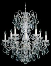 Schonbek 1870 3657-76R - New Orleans 10 Light 120V Chandelier in Heirloom Bronze with Radiance Crystal