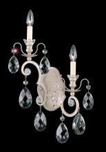 Schonbek 1870 3757-76 - Renaissance 2 Light 120V Wall Sconce in Heirloom Bronze with Heritage Handcut Crystal