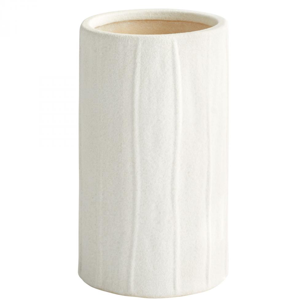 Astreae Cyl Vase | White