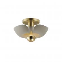 Maxim 11390SGSBR - Poppy-Flush Mount