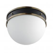 Maxim 12419SWBKWBR - Duke-Flush Mount