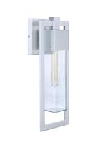 Craftmade ZA4004-SA - Perimeter 1 Light Small Outdoor Wall Lantern in Satin Aluminum