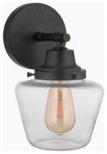 Craftmade 19507FB1 - Essex 1 Light Wall Sconce in Flat Black