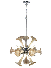 Dale Tiffany AH17123 - Yuri 6-Light Hand Blown Art Glass Chandelier