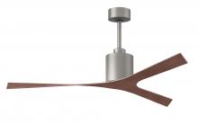 Matthews Fan Company MK-BN-WN - Molly modern ceiling fan in Matte Black finish with all-weather 56” ABS blades. Optimized for da