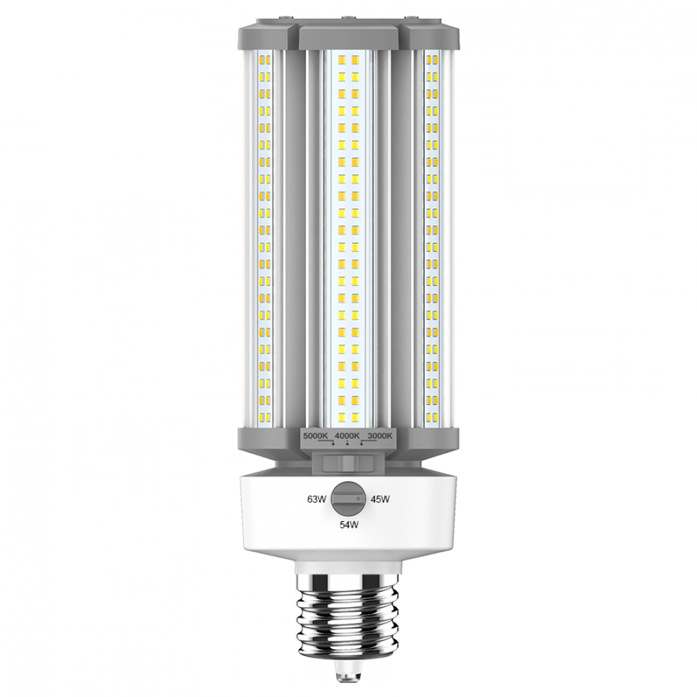 HID REPLACEMENT FIELD ADJUSTABLE 6525/7830/9135 LUMENS    45/54/63W EX39 80CRI 3CCT BALLAST BYPASS