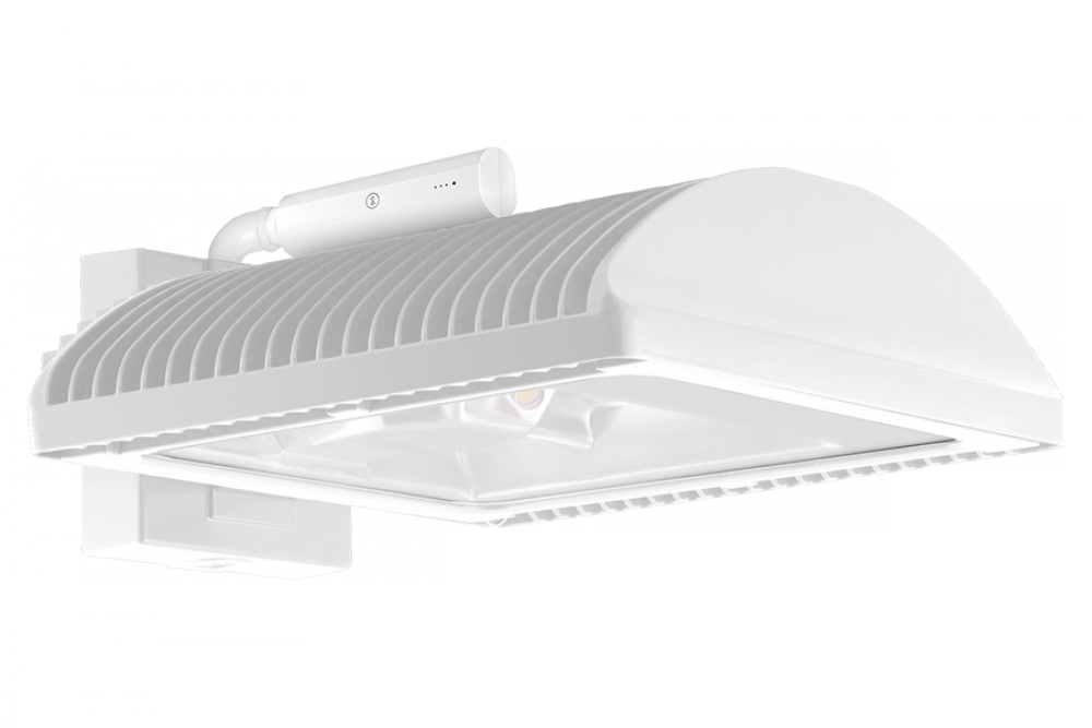 WALL PACKS 11829 LUMENS WPLED TYPE III 105W 4000K FLAT WALL MOUNT 0-10V DIMMING 120V-277V LIGHTCLO