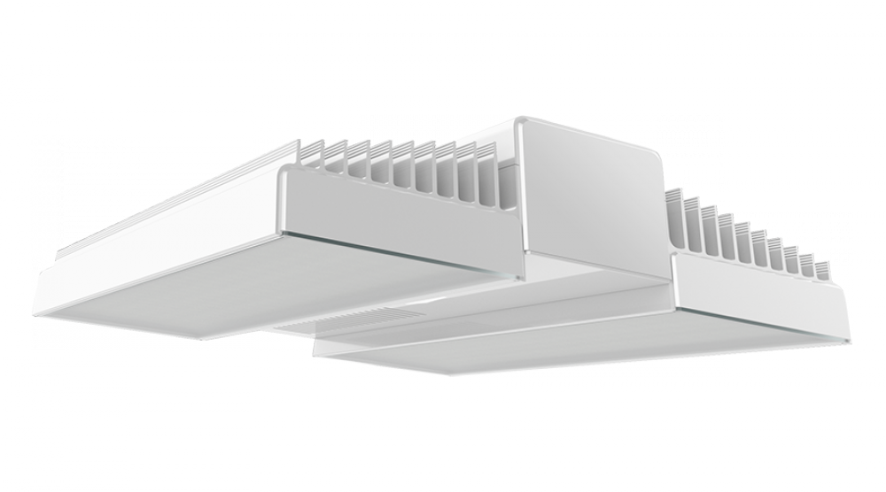 HIBAY 12255 LUMENS RAIL 90W 4000K LED 480V LIGHTCLOUD CONTROLLER WHITE/ALUMINUM