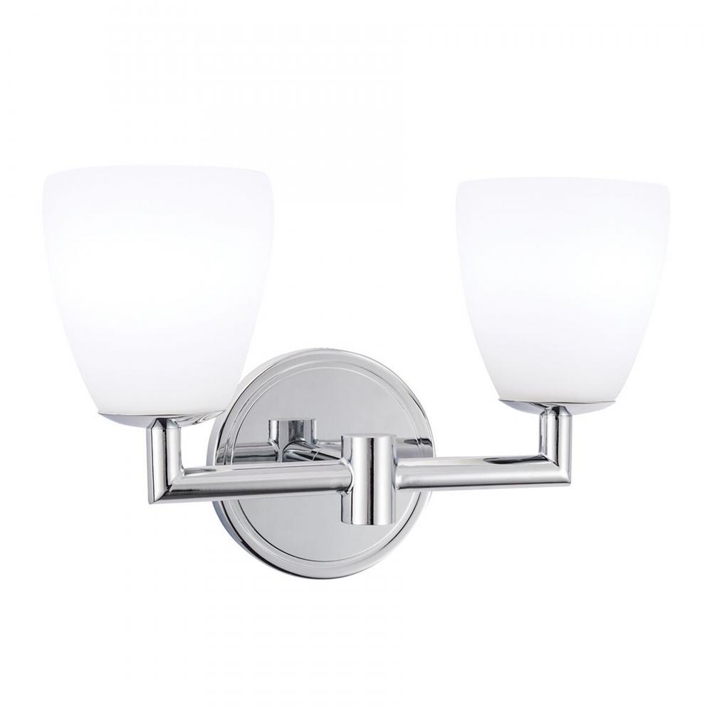 Chancellor 11'' Wide Integrated LED Vanity Light - Chrome