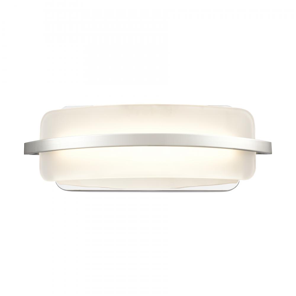 Curvato 16'' Wide LED Vanity Light - Polished Chrome