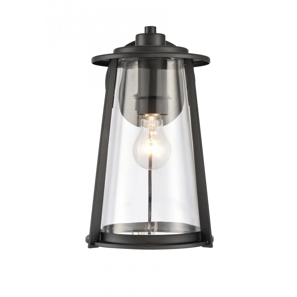 Kennison 13'' High 1-Light Outdoor Sconce - Matte Black