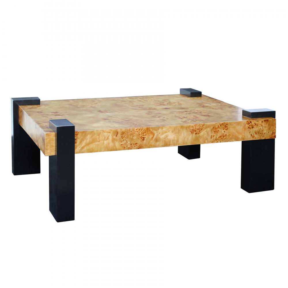 Bromo Coffee Table - Natural Burl