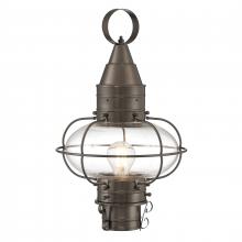 ELK Home Plus 1511-BR-CL - Classic Onion 17.5'' High 1-Light Outdoor Post Light - Bronze