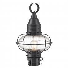 ELK Home Plus 1511-GM-SE - Classic Onion 17.5'' High 1-Light Outdoor Post Light - Gun Metal