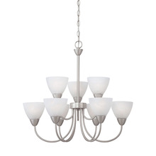 ELK Home Plus 190036117 - Thomas - Tia 25.98'' Wide 5-Light Chandelier - Matte Nickel