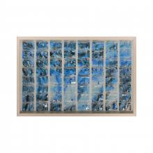 ELK Home Plus 3168-081 - Glass Ocean Wall Decor