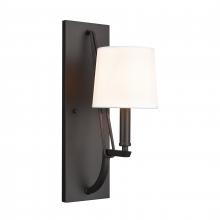 ELK Home Plus 52240/1 - Robinson 16'' High 1-Light Sconce - Matte Black