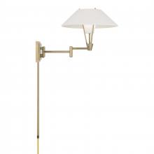 ELK Home Plus 6671-AN-TW - Cody 13'' High 1-Light Swingarm Sconce - Antique Brass