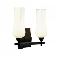 ELK Home Plus 8176-MB-MO - Fleur 14.75'' Wide 2-Light Vanity Light - Matte Black