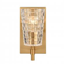 ELK Home Plus 82170/1 - Lightweave 4.75'' Wide 1-Light Vanity Light - Satin Brass