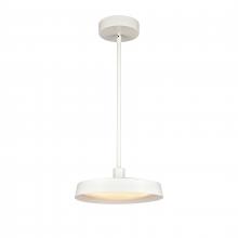 ELK Home Plus 85066/LED - Nancy 11.75'' Wide LED Pendant - Matte White