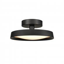 ELK Home Plus 85075/LED - Nancy 13.75'' Wide LED Semi Flush Mount - Matte Black