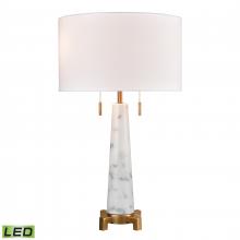 ELK Home Plus D4267-LED - Rocket 27'' High 2-Light Table Lamp - Aged Brass - Includes LED Bulbs