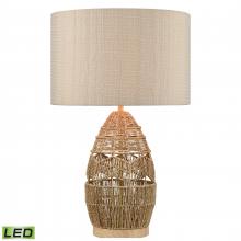 ELK Home Plus D4553-LED - Husk 25'' High 1-Light Table Lamp - Natural - Includes LED Bulb