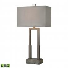 ELK Home Plus D4687-LED - Courier 32'' High 1-Light Table Lamp - Pewter - Includes LED Bulb