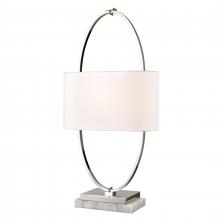 ELK Home Plus H0019-9571 - Gosforth 32'' High 1-Light Table Lamp - Polished Nickel