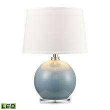 ELK Home Plus H019-7222-LED - Culland 22'' High 1-Light Table Lamp - Blue - Includes LED Bulb