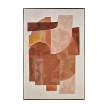 ELK Home Plus S0016-11340 - Ochre Framed Abstract Wall Art