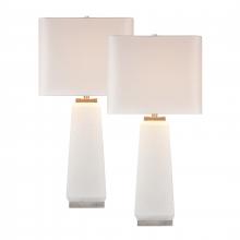 ELK Home Plus S0019-10287/S2 - Luke 34.5'' High 1-Light Table Lamp - Set of 2 White