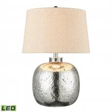 ELK Home Plus S0019-7980-LED - Cicely 24'' High 1-Light Table Lamp - Silver Mercury - Includes LED Bulb