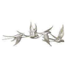 ELK Home Plus S0036-12027 - Flock Dimensional Wall Art - German Silver