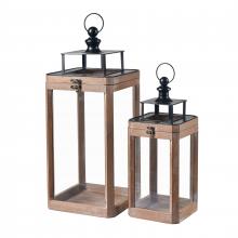 ELK Home Plus S0037-11304/S2 - Dowd Lantern - Set of 2 Brown