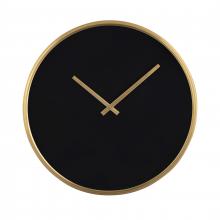 ELK Home Plus S0806-11427 - Onyx Wall Clock - Black