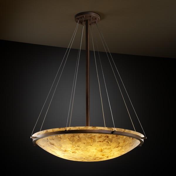 36" LED Pendant Bowl w/ Ring