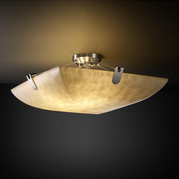 18" Semi-Flush Bowl w/ U-Clips